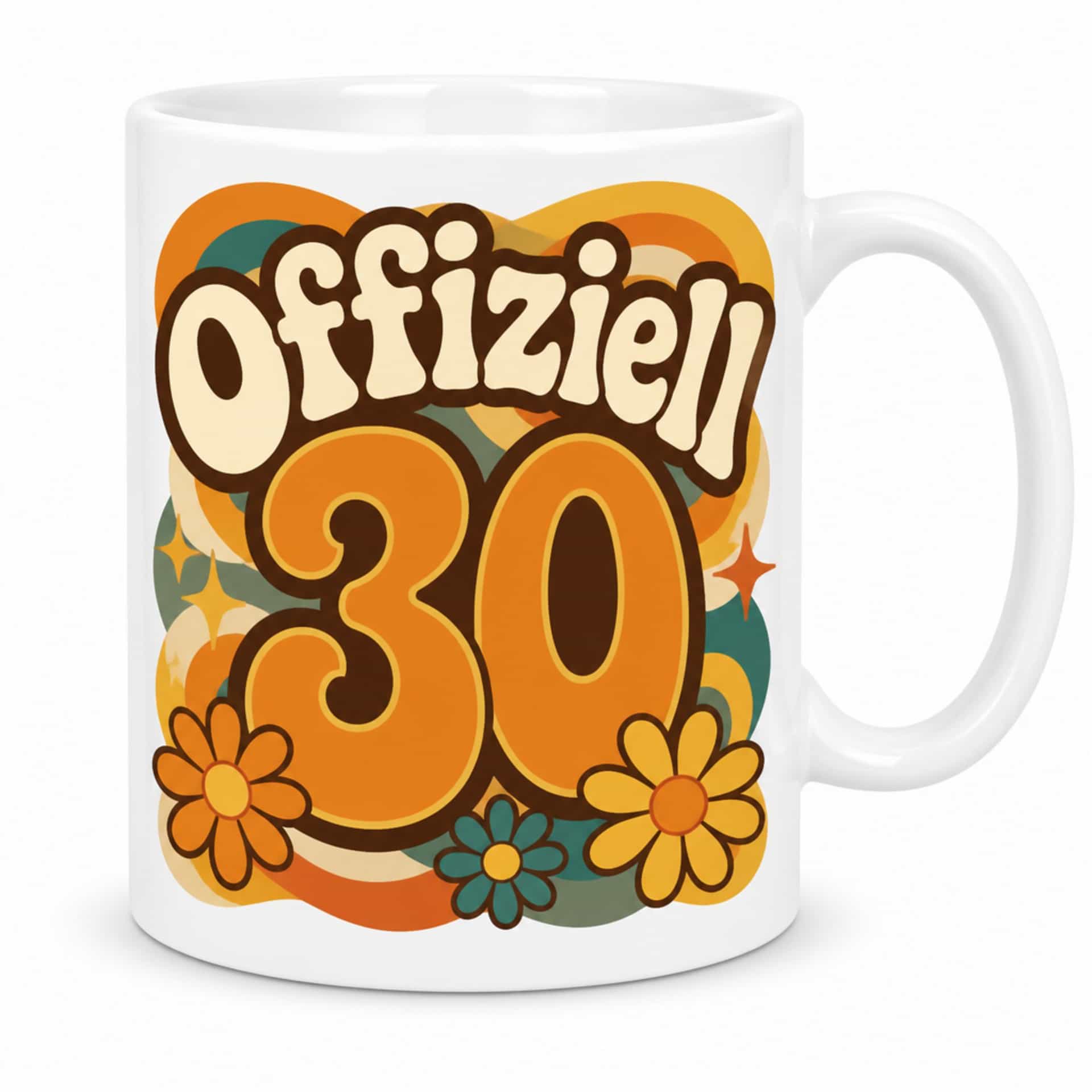 Tasse Offiziell 30 Lustige Geburtstagstasse zum 30er