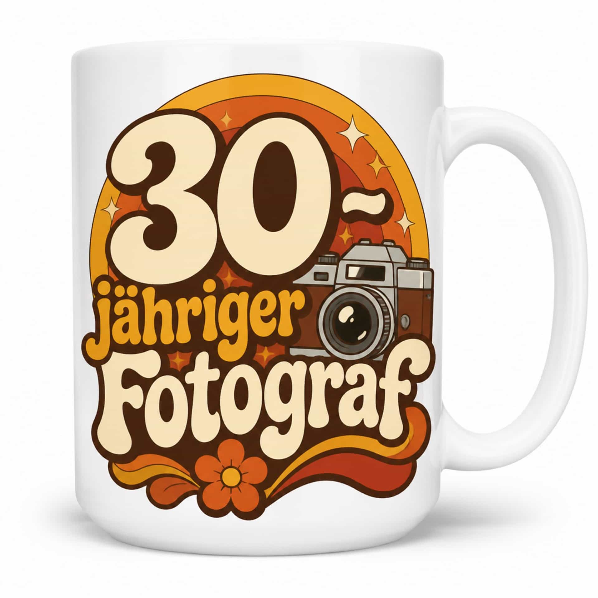 Tasse "30-jähriger Fotograf" - Geburtstagsgeschenk, 330 ml