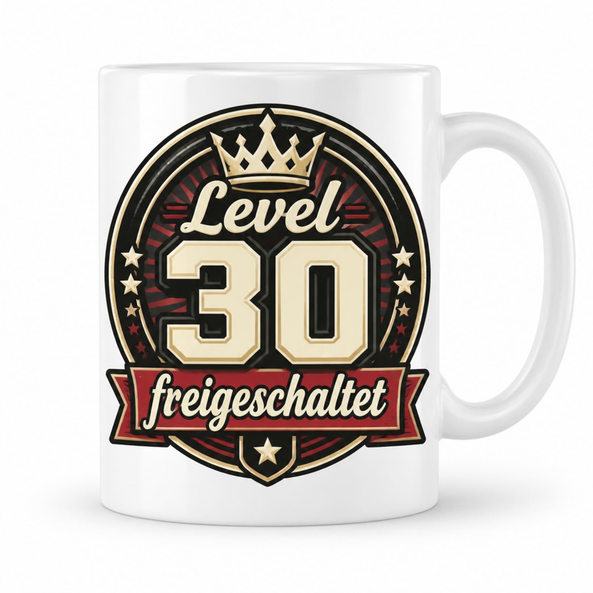 Tasse Level 30 freigeschaltet
