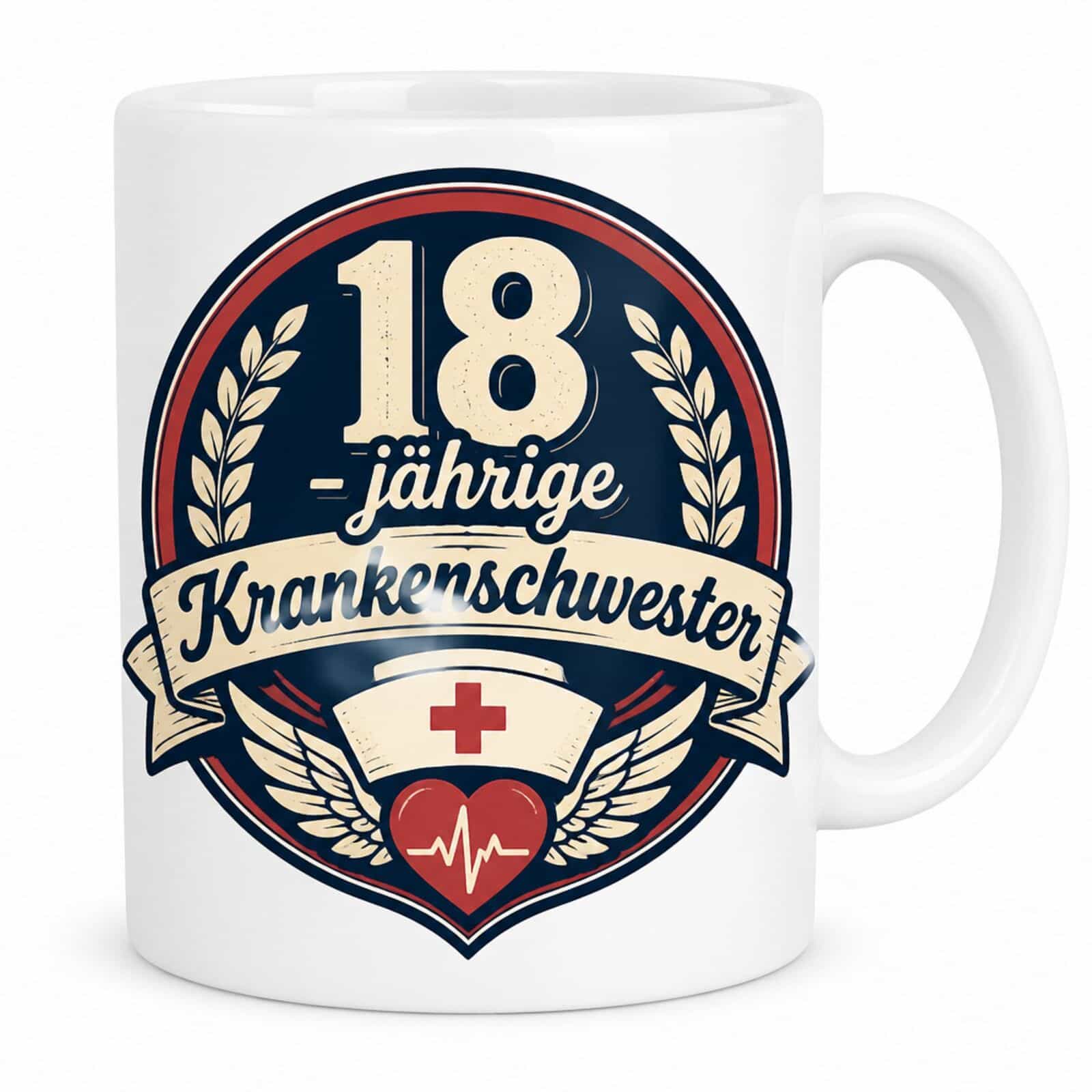 Tasse 18-jährige Krankenschwester