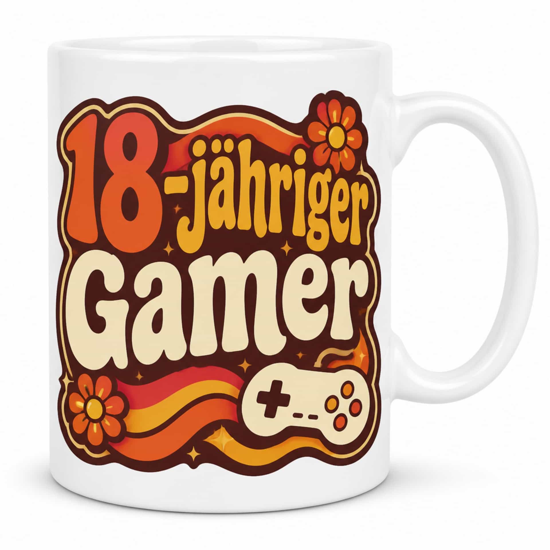 Tasse 18-jähriger Gamer