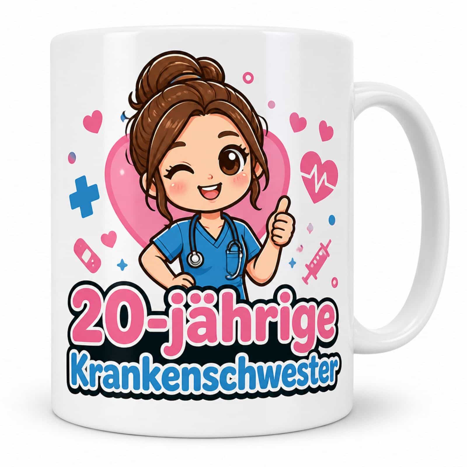 Tasse 20-jährige Krankenschwester