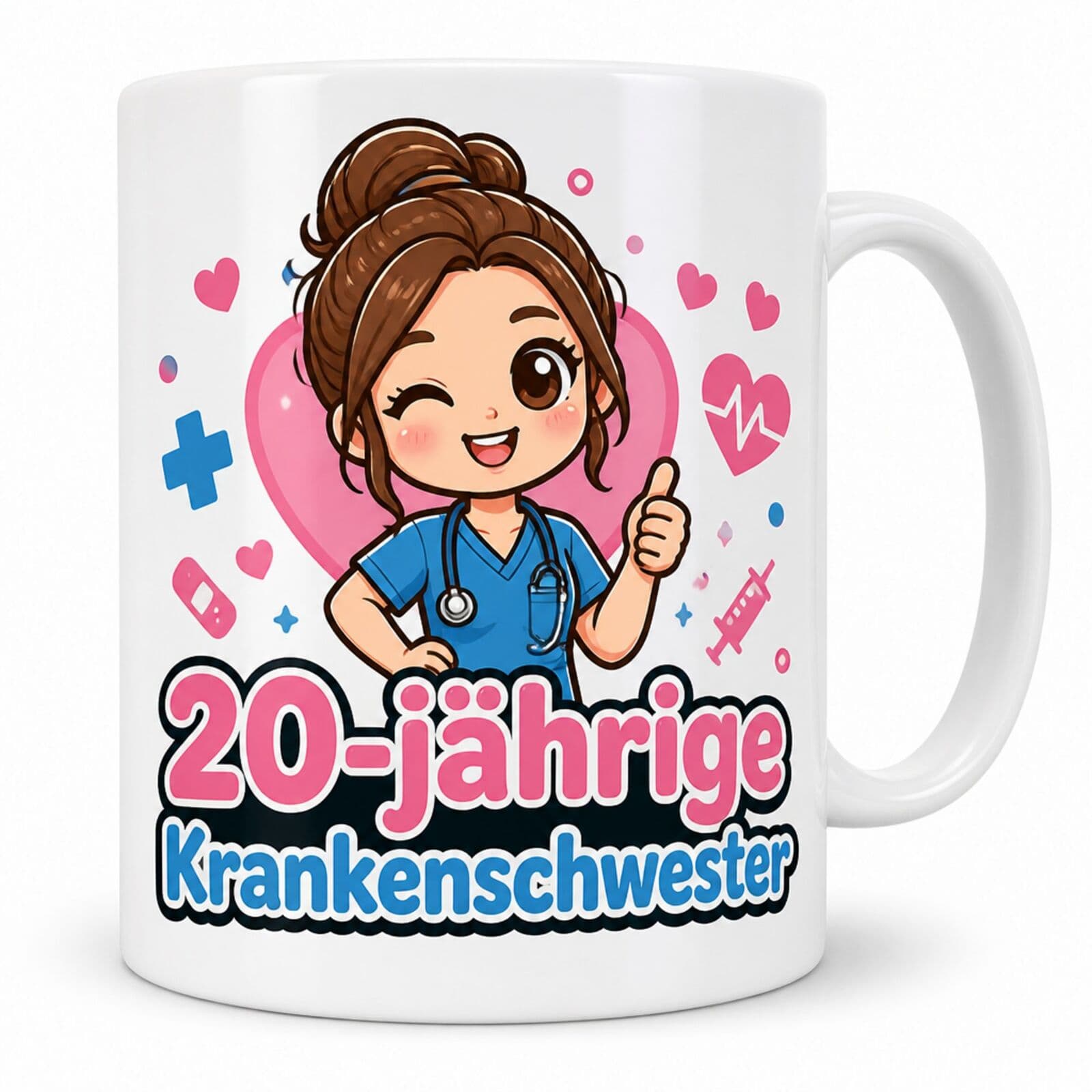 Tasse 20-jährige Krankenschwester