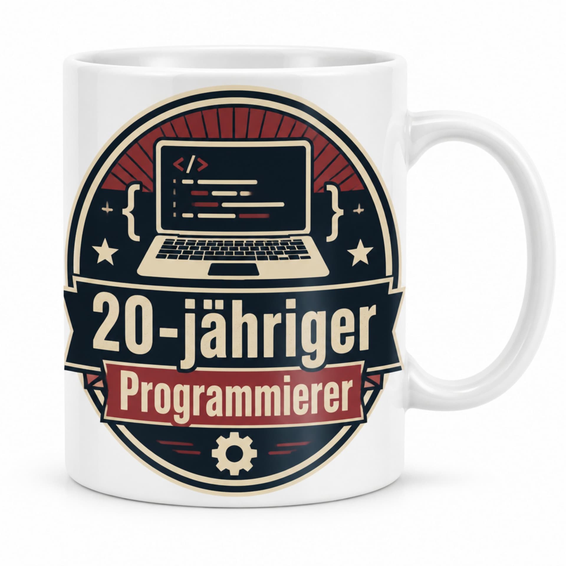 Tasse 20-jähriger Programmierer