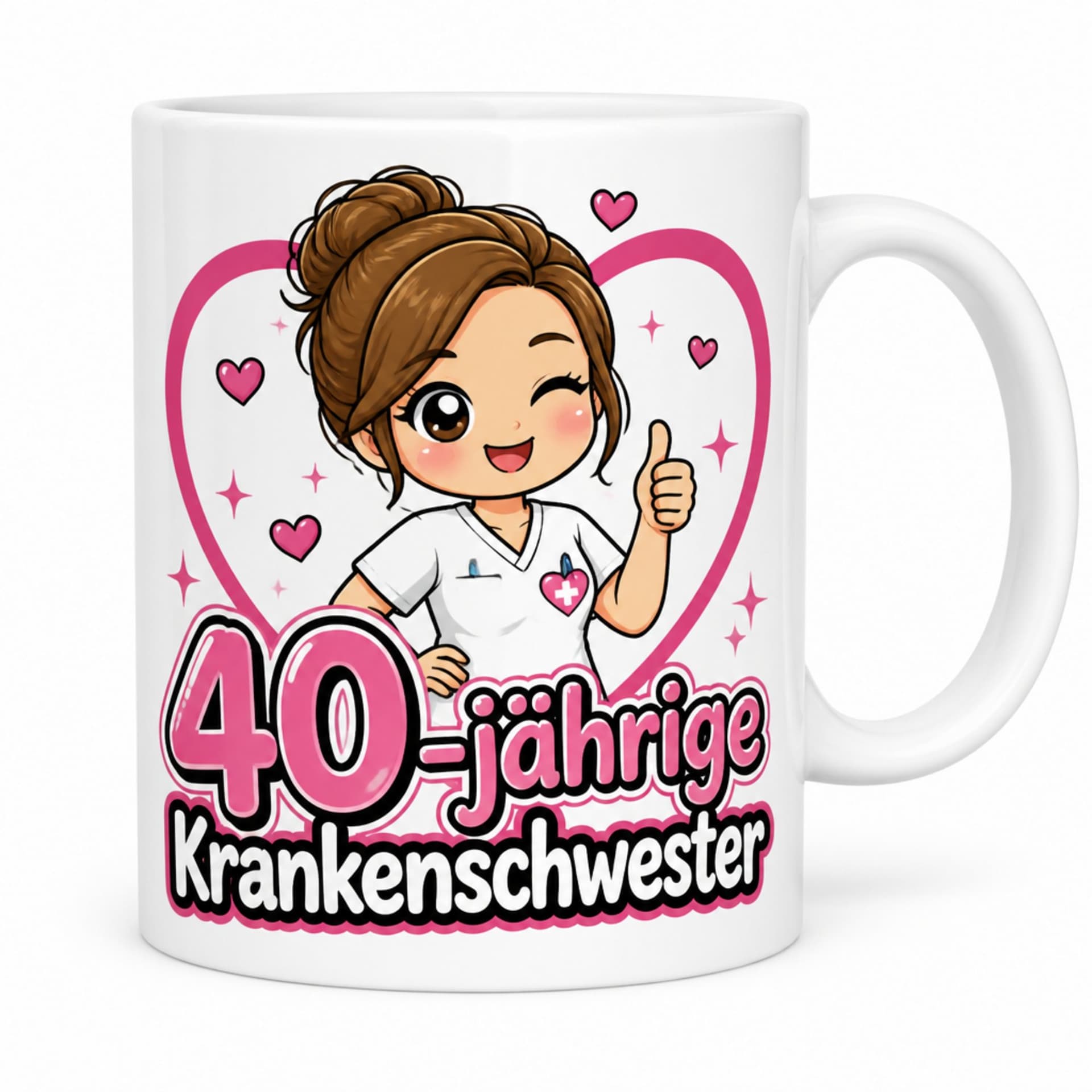 Tasse 40-jährige Krankenschwester