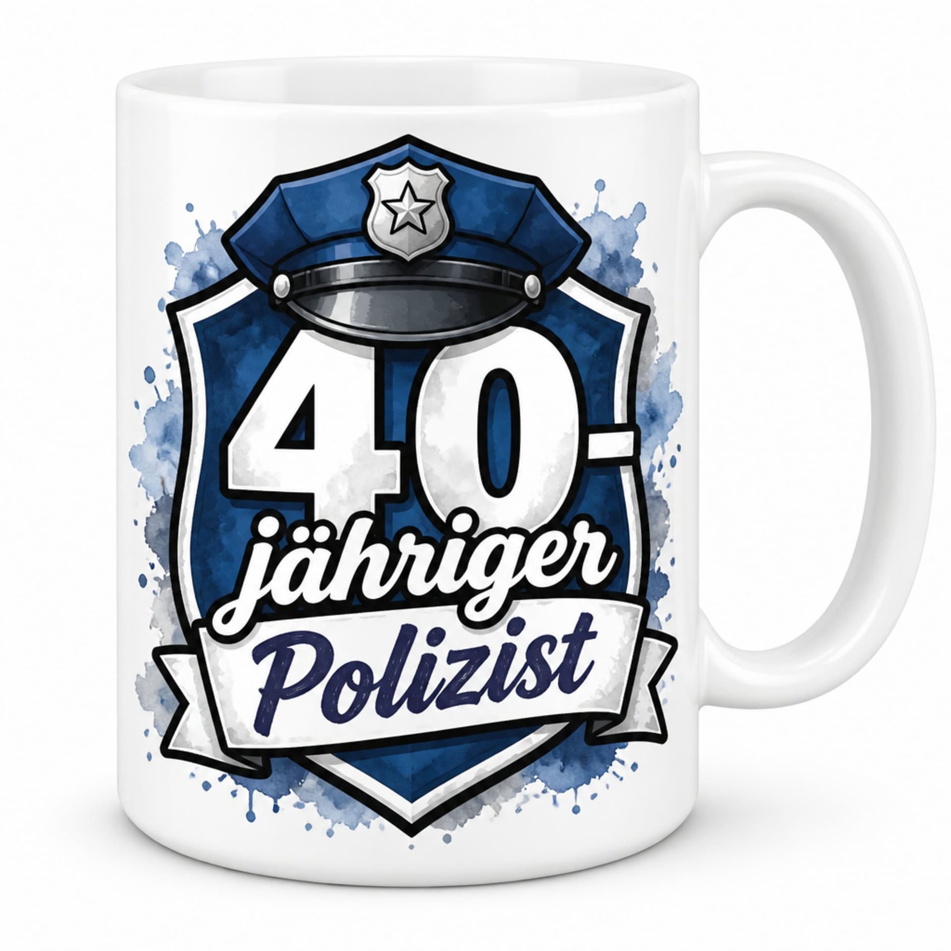 Tasse 40-jähriger Polizist