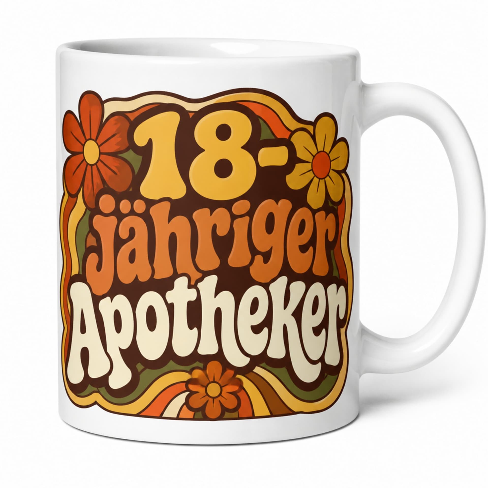 Tasse "18-jähriger Apotheker" - Lustige Geburtstagstasse