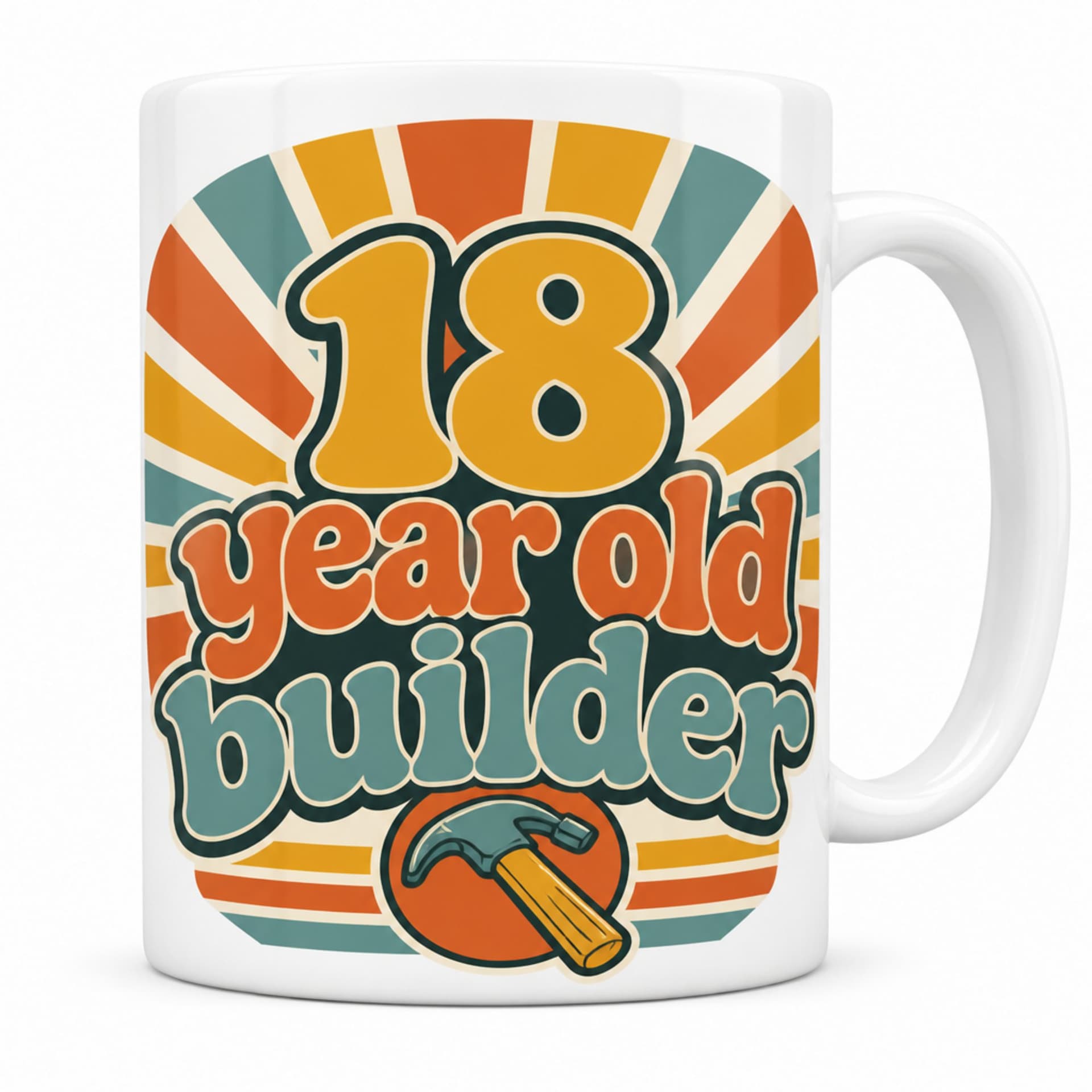 Kaffeetasse 18 year old builder