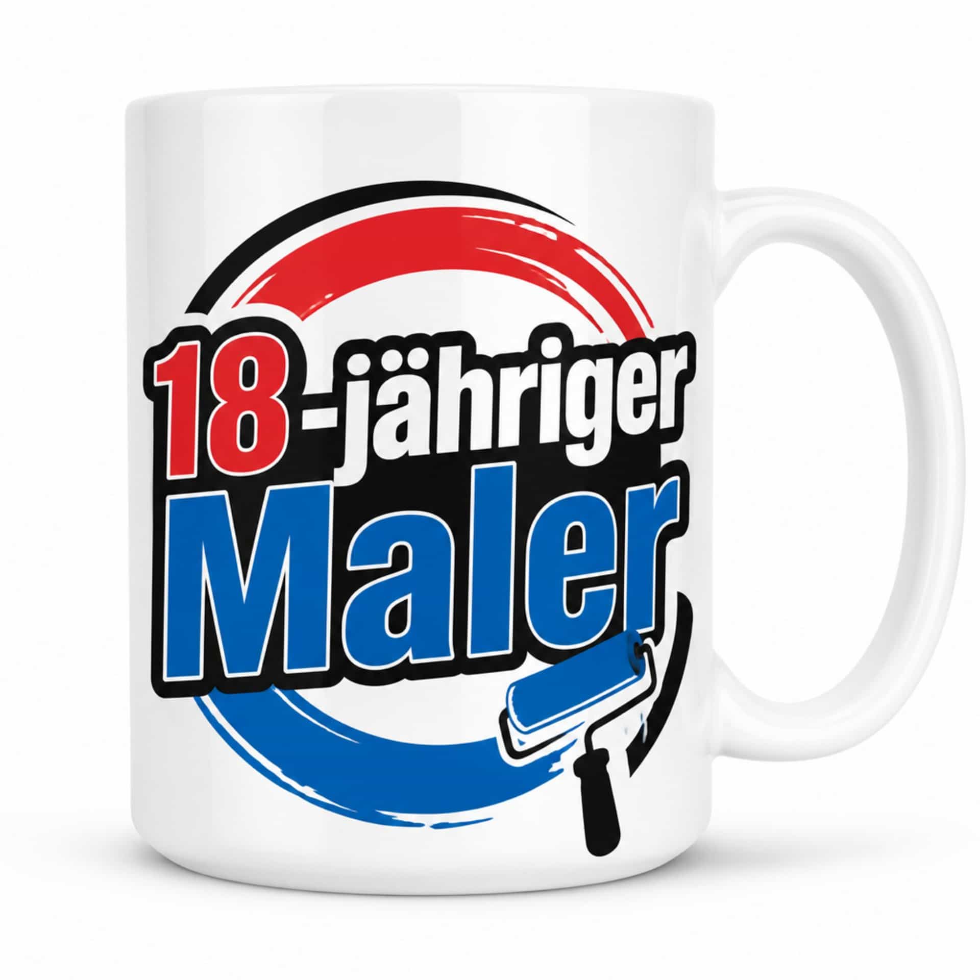 Tasse 18-jähriger Maler
