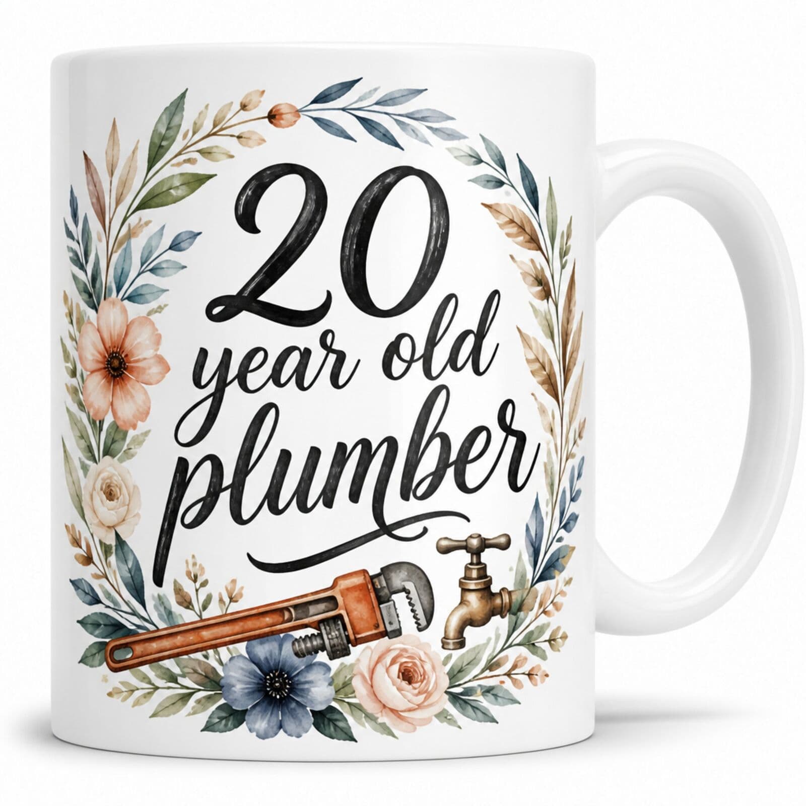 Tasse 20 Jahre alter Klempner
