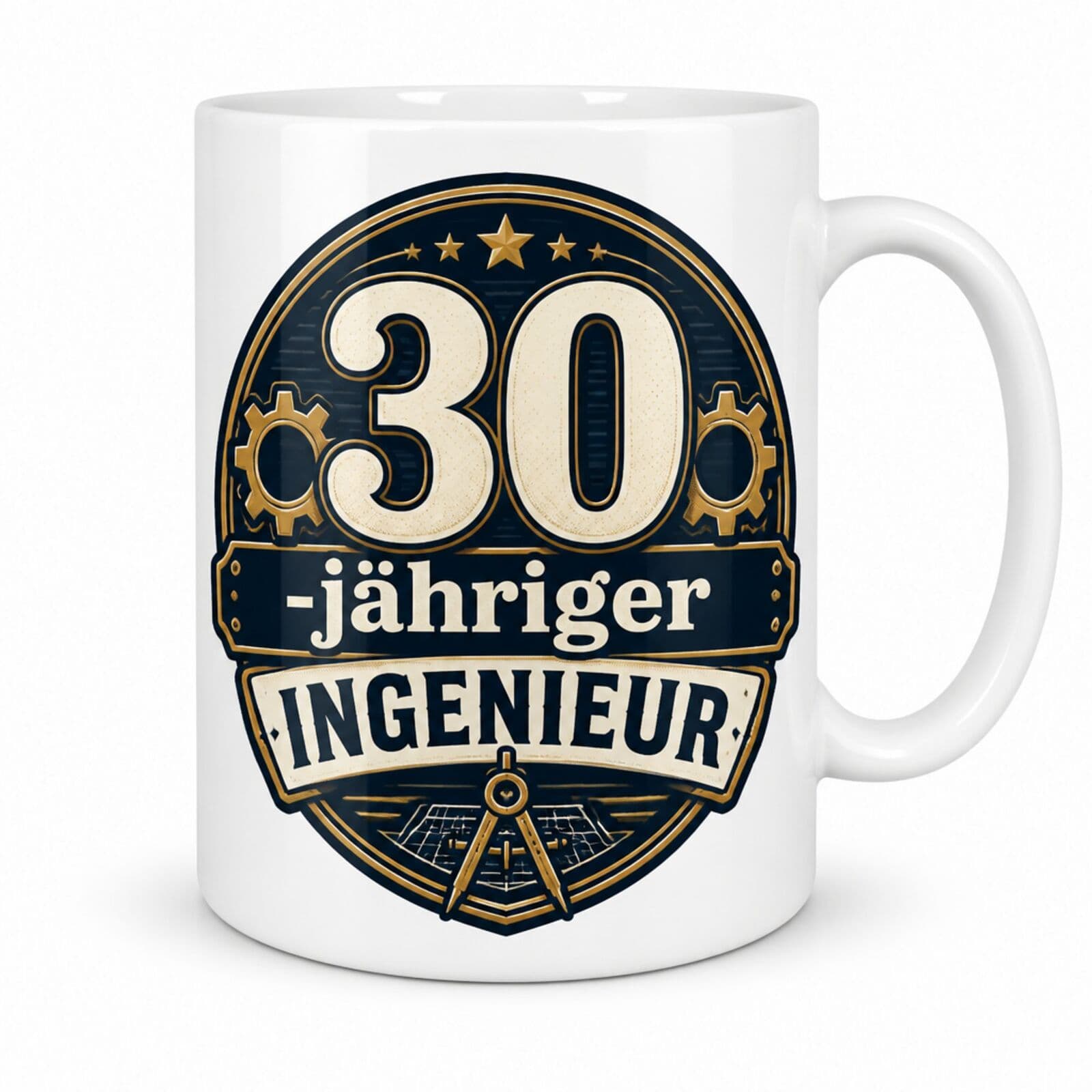 Tasse „30-jähriger Ingenieur“ – Geschenk zum 30. Geburtstag