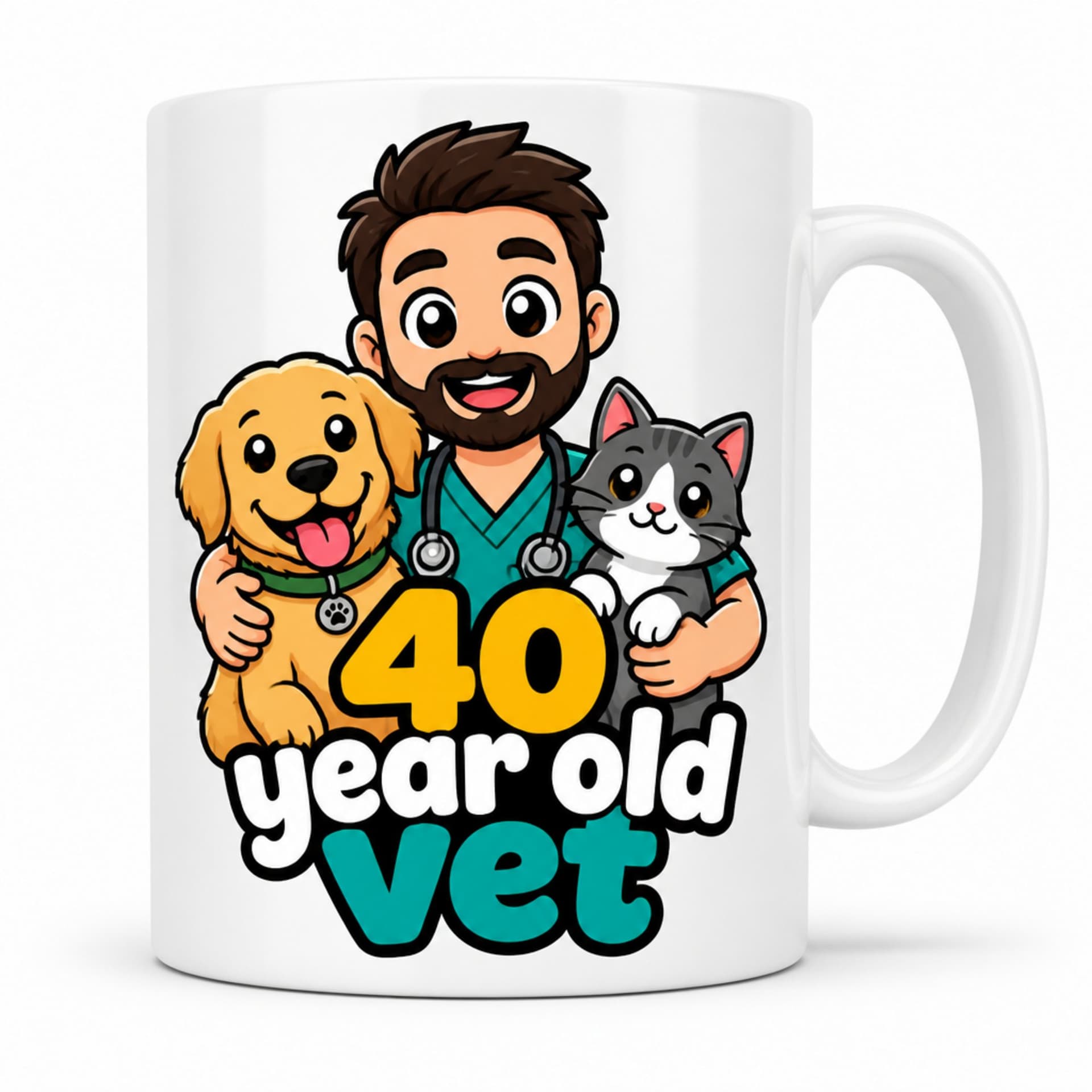 Tasse 40 year old vet