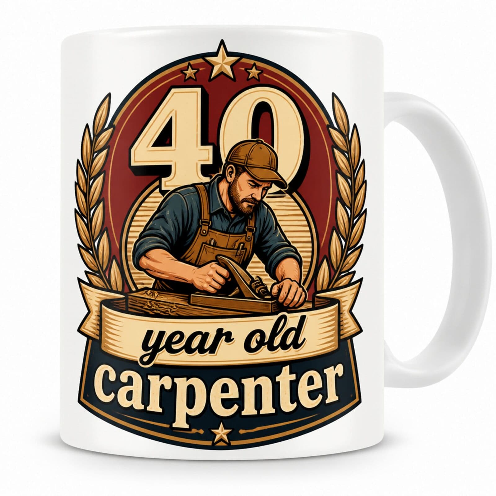 Kaffeetasse 40 year old Carpenter