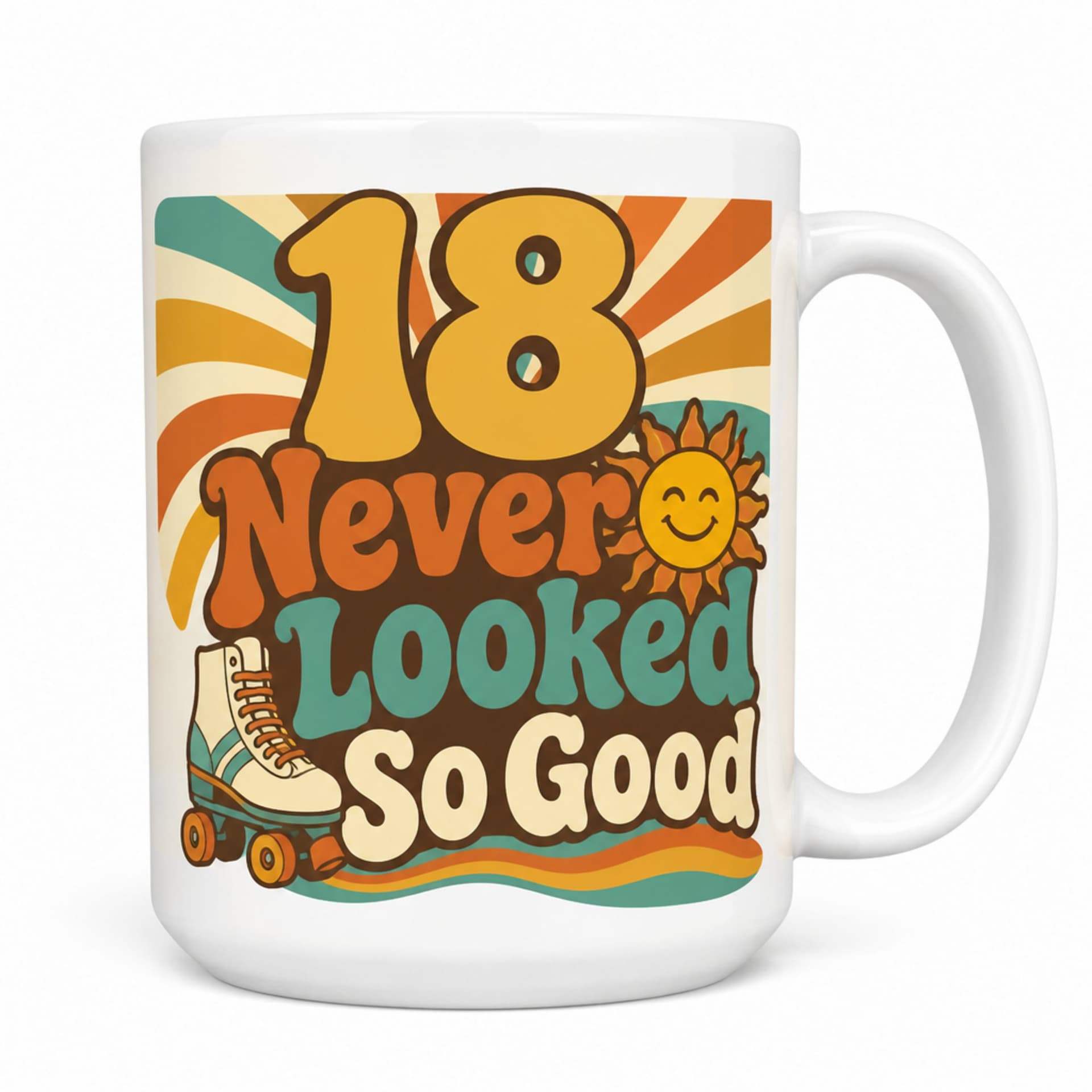 Kaffeetasse 18 never looked so good