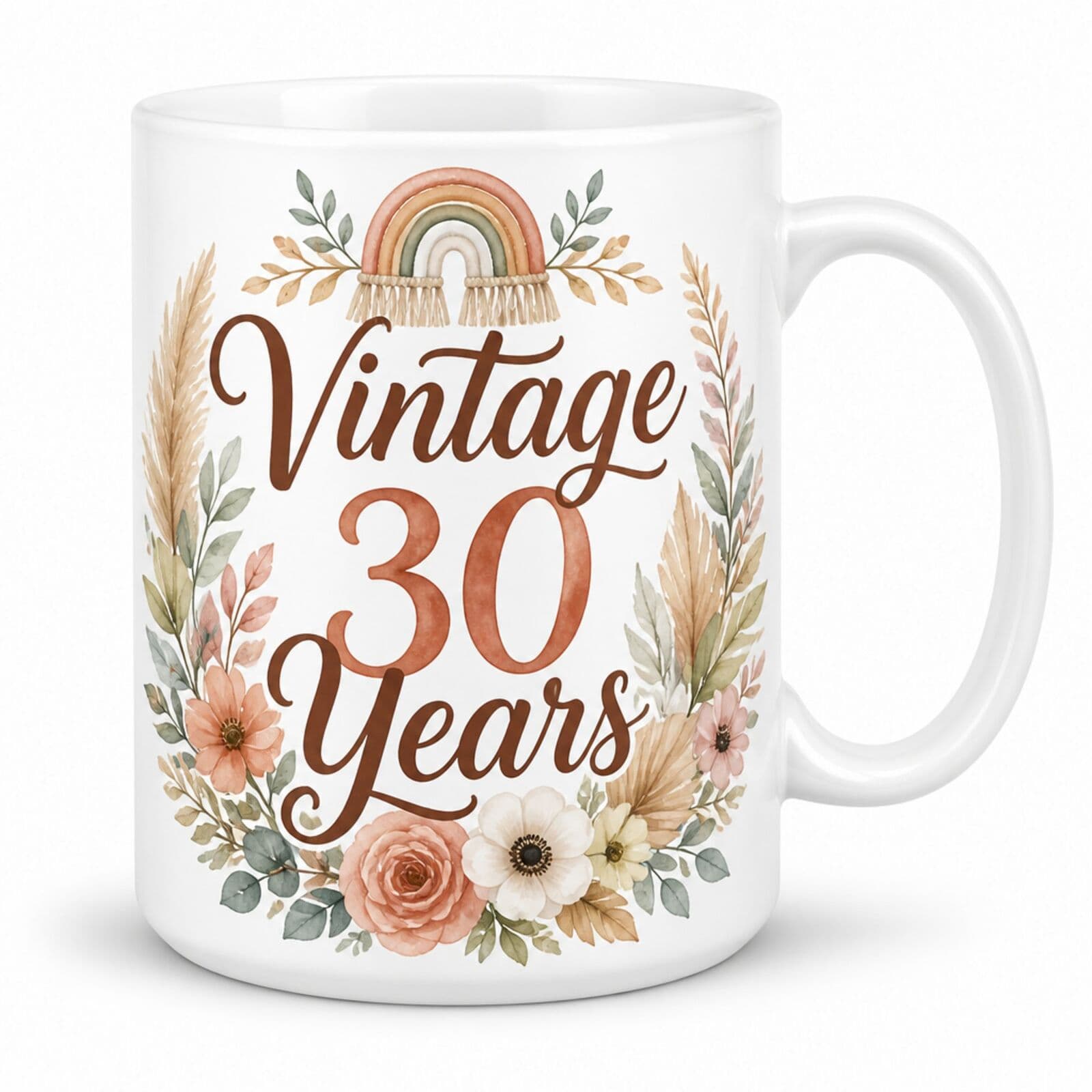 Kaffeetasse "Vintage 30 Years" - Geschenk zum 30. Geburtstag