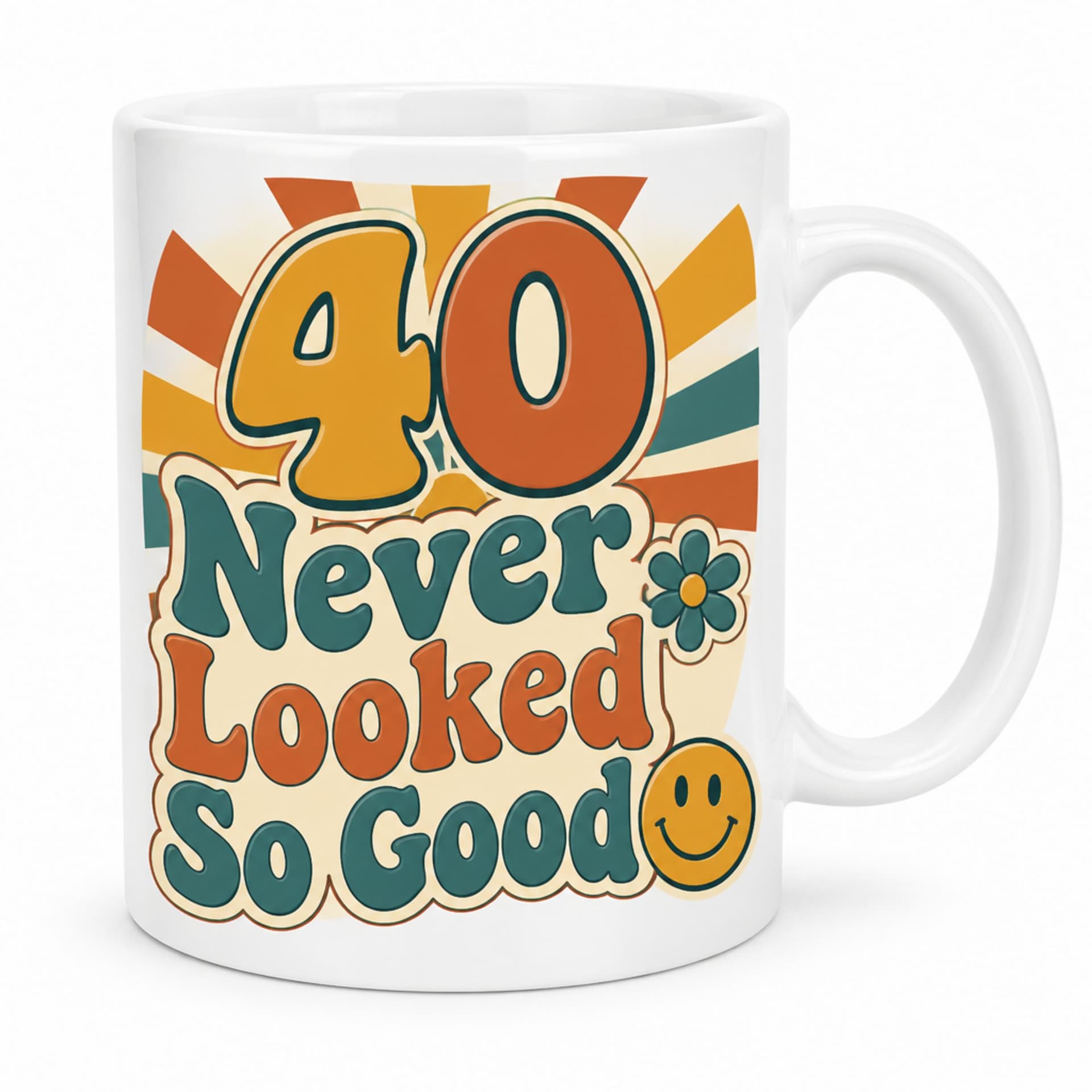 Kaffeetasse 40 never looked so good