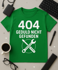 404: Geduld nicht gefunden - T-Shirt