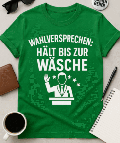 Wahlversprechen: Hält bis zur Wäsche – T-Shirt