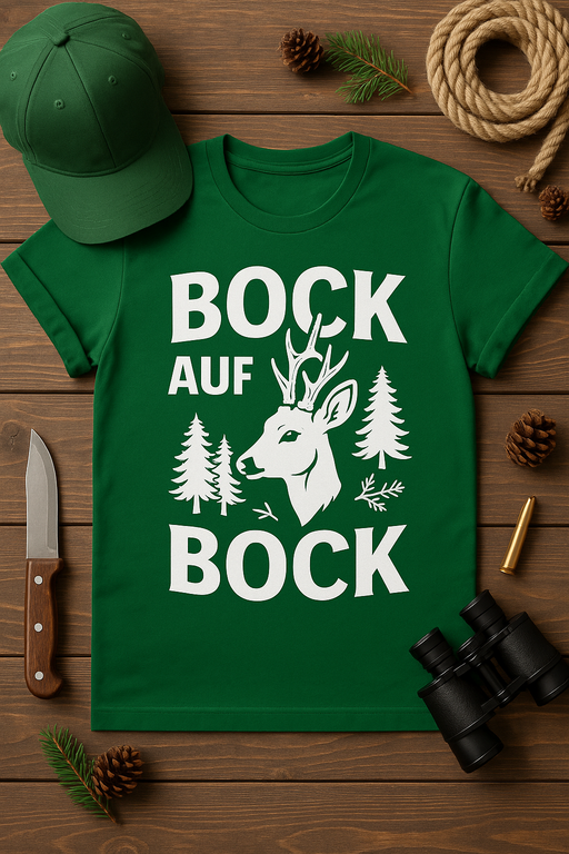 Bock auf Bock - Lustiges T-Shirt für alle, die wissen was sie wollen