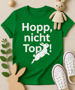 Hopp, nicht Topf! – Lustiges Sprung-T-Shirt