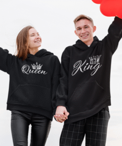 King & Queen - Hoodie-Set