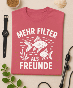 Mehr Filter als Freunde – Lustiges T-Shirt für Social-Media-Fans
