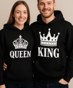 QUEEN & KING Paar-Set - Hoodie