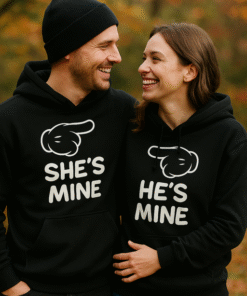 SHE'S MINE & HE'S MINE - Hoodie (2er-Set)
