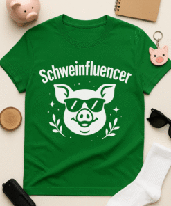 Schweinfluencer T-Shirt – Für echte Trend-Säue