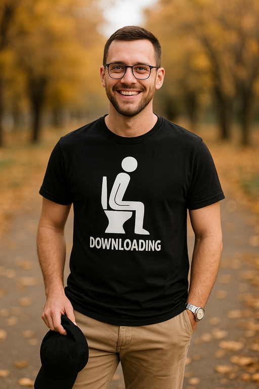 DOWNLOADING - T-Shirt