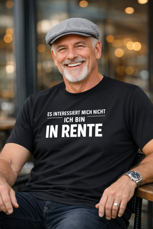 Lustiges T-Shirt mir egal ich bin in Rente