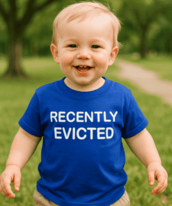 Kinder T-Shirt Recently Evicted