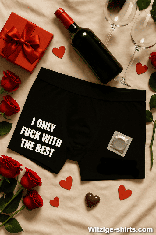 Lustige Boxershorts I only fuck with the best