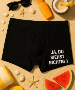 Lustige Boxershorts ja du siehst richtig