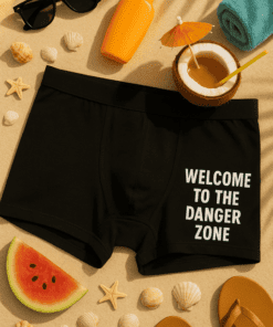 Lustige Boxershorts Welcome to the Danger Zone