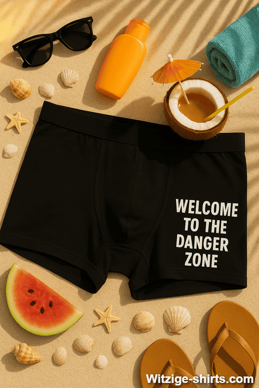 Lustige Boxershorts Welcome to the Danger Zone