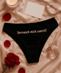 Lustige Damen Unterwäsche Vernasch mich zuerst