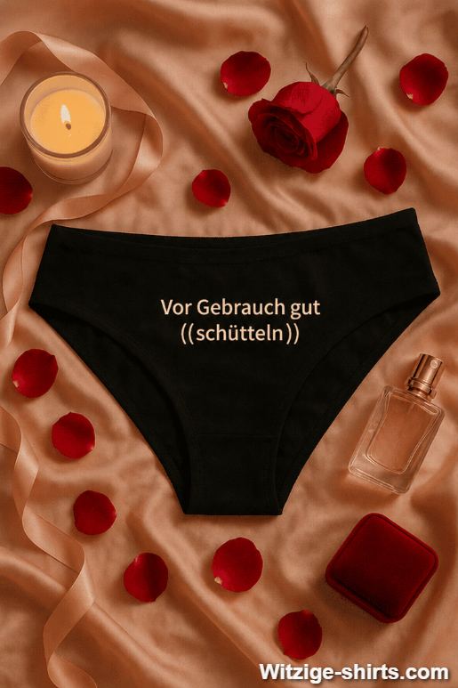 Lustige Damen Unterwäsche Vor Gebrauch gut Schütteln