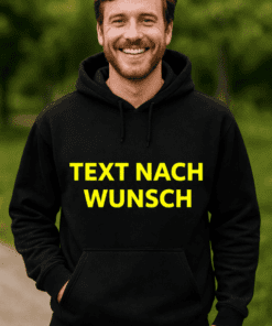Lustiger Hoodie mit Wunschtext
