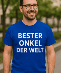 Lustiges T-Shirt Bester Onkel der Welt