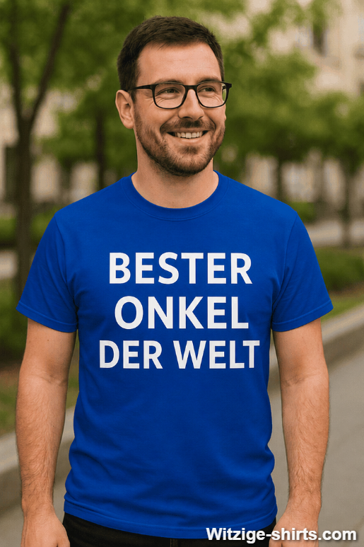 Lustiges T-Shirt Bester Onkel der Welt