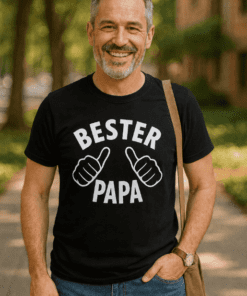 Lustiges T-Shirt Bester Papa
