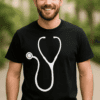 Lustiges T-Shirt Doktor Stethoskop Geschenk