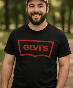 Lustiges T-Shirt Elvis Rock