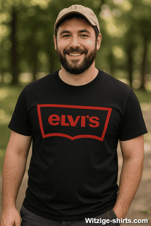 Lustiges T-Shirt Elvis Rock