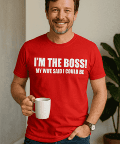Lustiges T-Shirt I'm the Boss