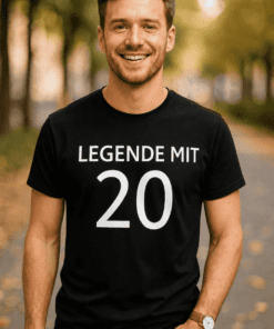 Lustiges T-Shirt Legende mit 20