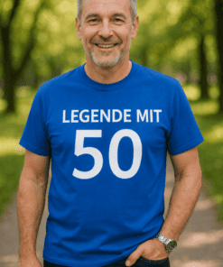 Lustiges T-Shirt Legende mit 50