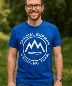 Lustiges T-Shirt Official German Drinking Team