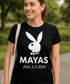 Lustiges T-Shirt Playboy JGA mit eigenem Namen